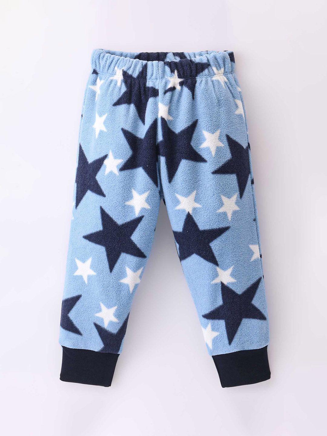 crayonflakes kids printed mid-rise joggers