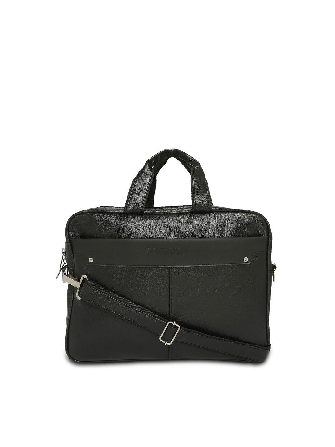 crayton vegan leather 15 inch laptop bag