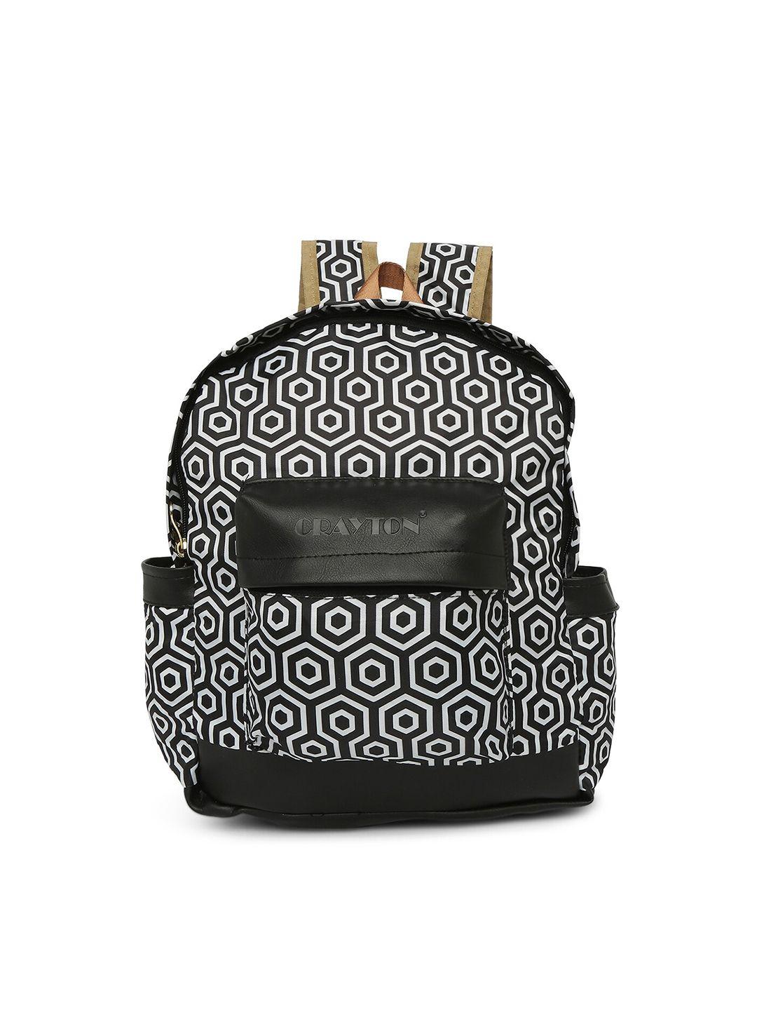 crayton women printed 14 inch laptop backpack with compression straps