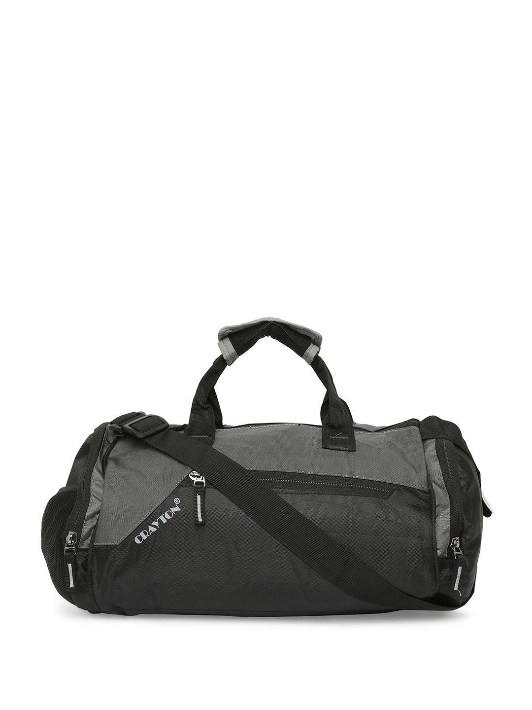 crayton unisex colourblocked duffel bag