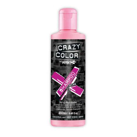 crazy color shampoo pink - 250 ml bottle