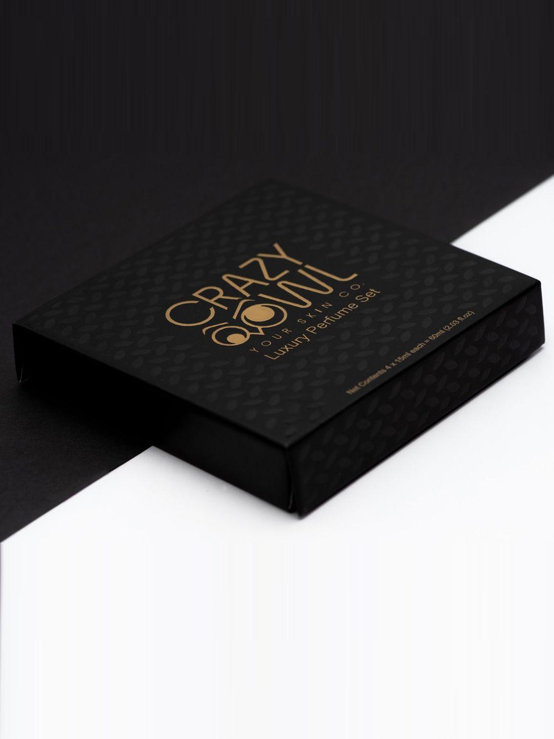 crazy owl luxury perfume set of 4 gift set