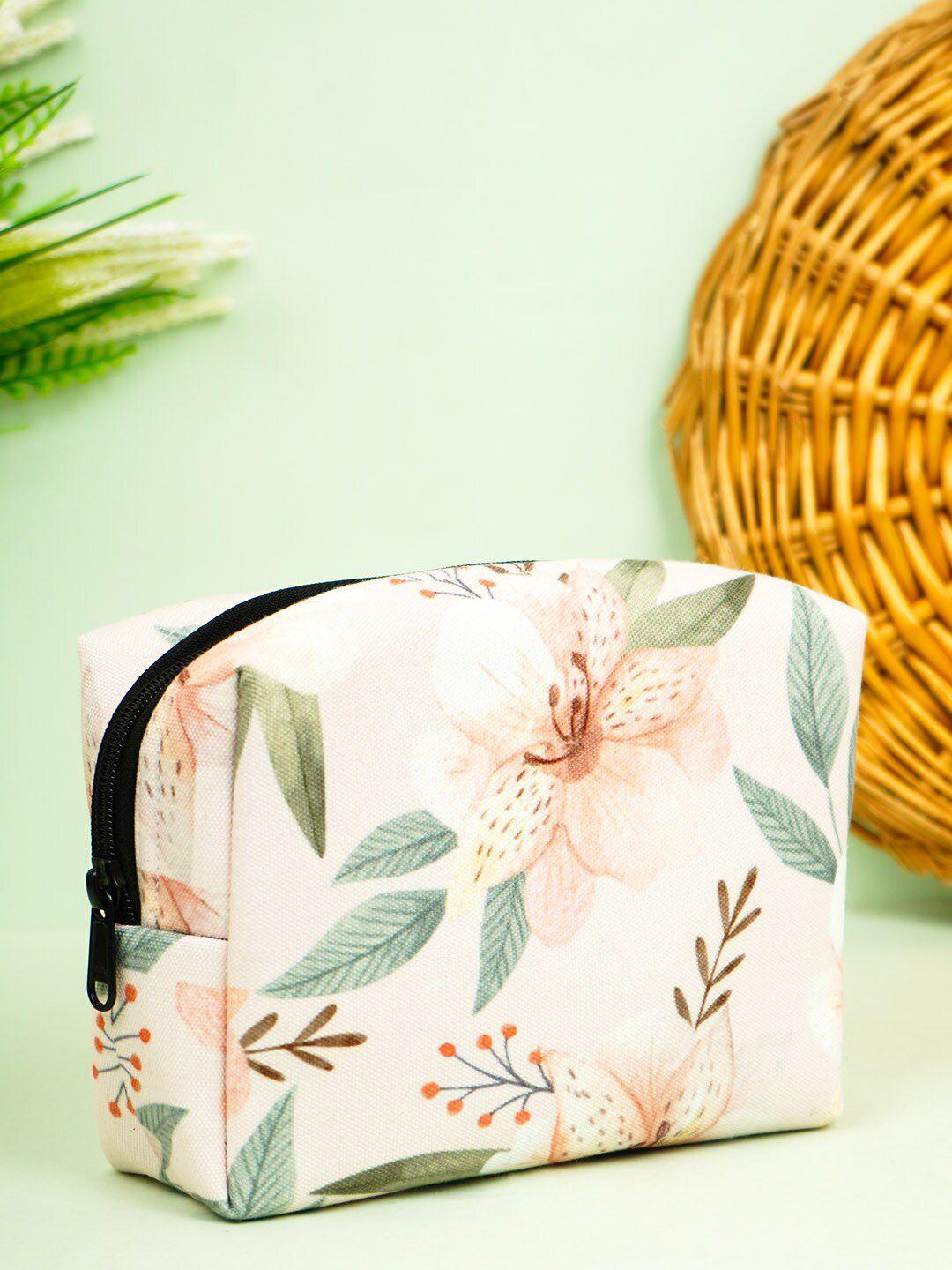 crazy corner cream printed travel accessory