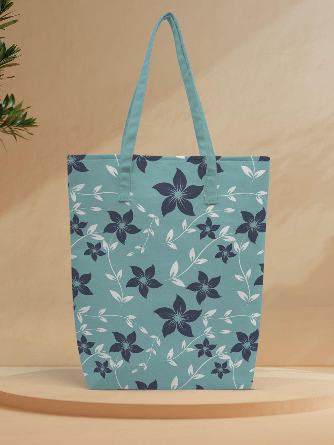 crazy corner floral printed oversized shopper tote bag