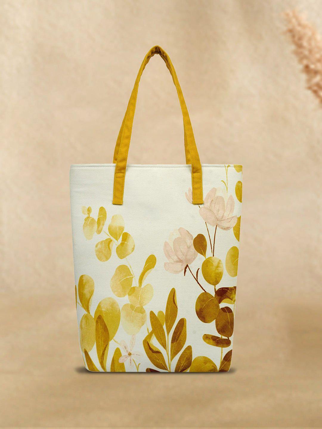 crazy corner floral printed shopper tote bag