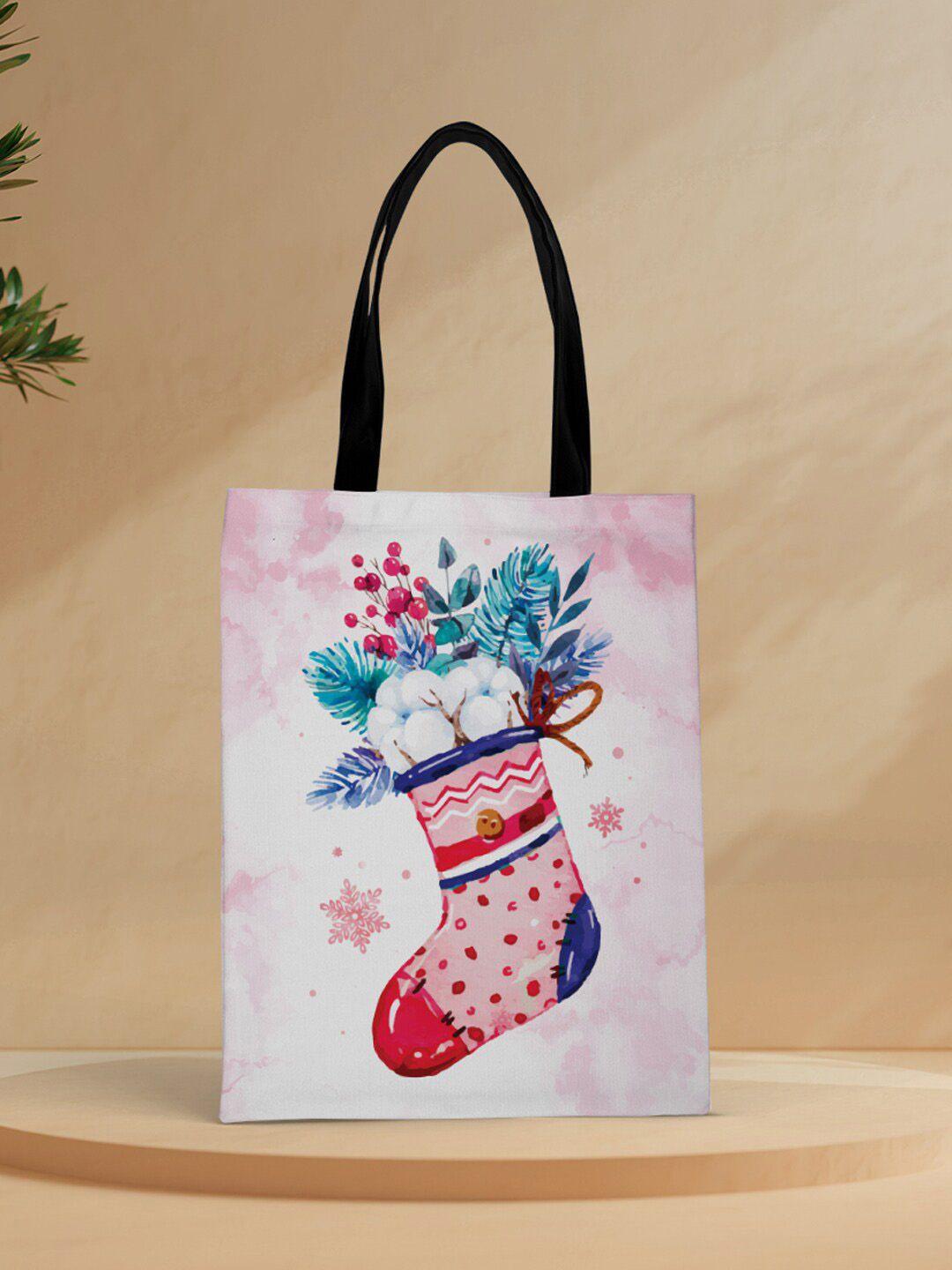 crazy corner printed shopper tote bag