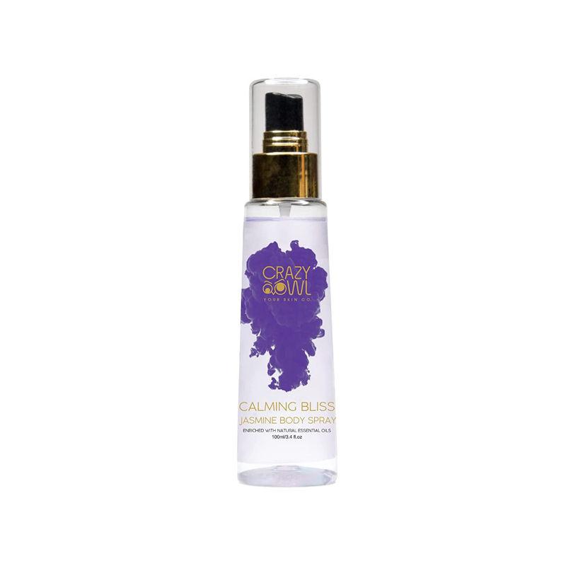 crazy owl your skin co. calming bliss jasmine body spray