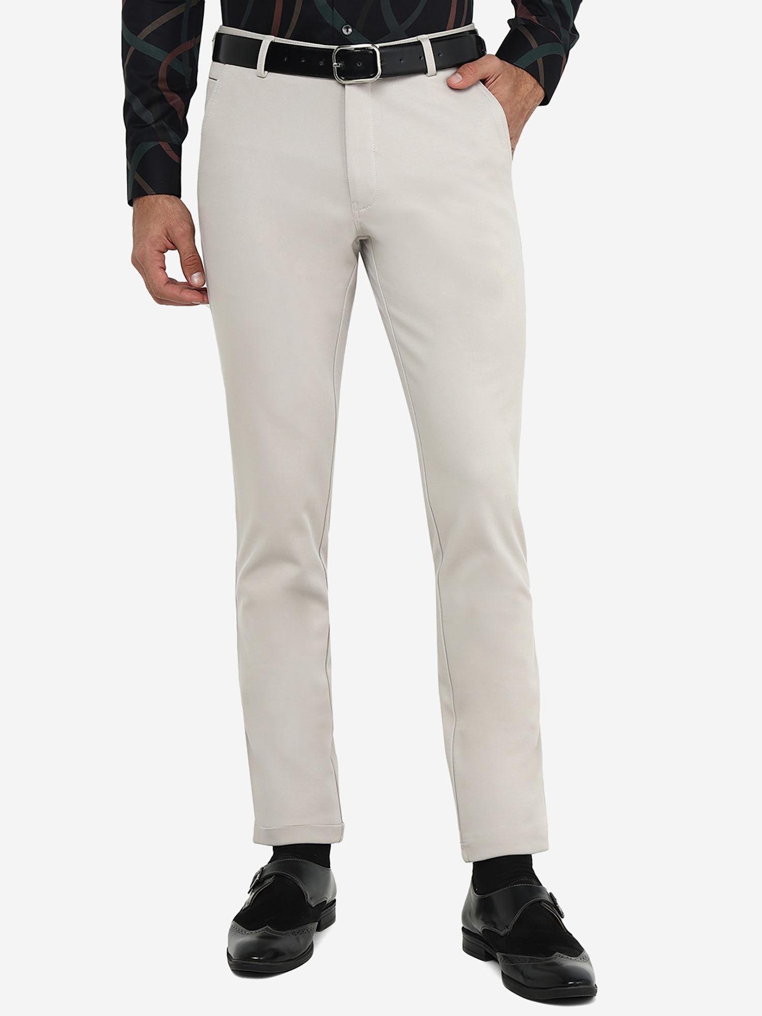 cream club wear trouser