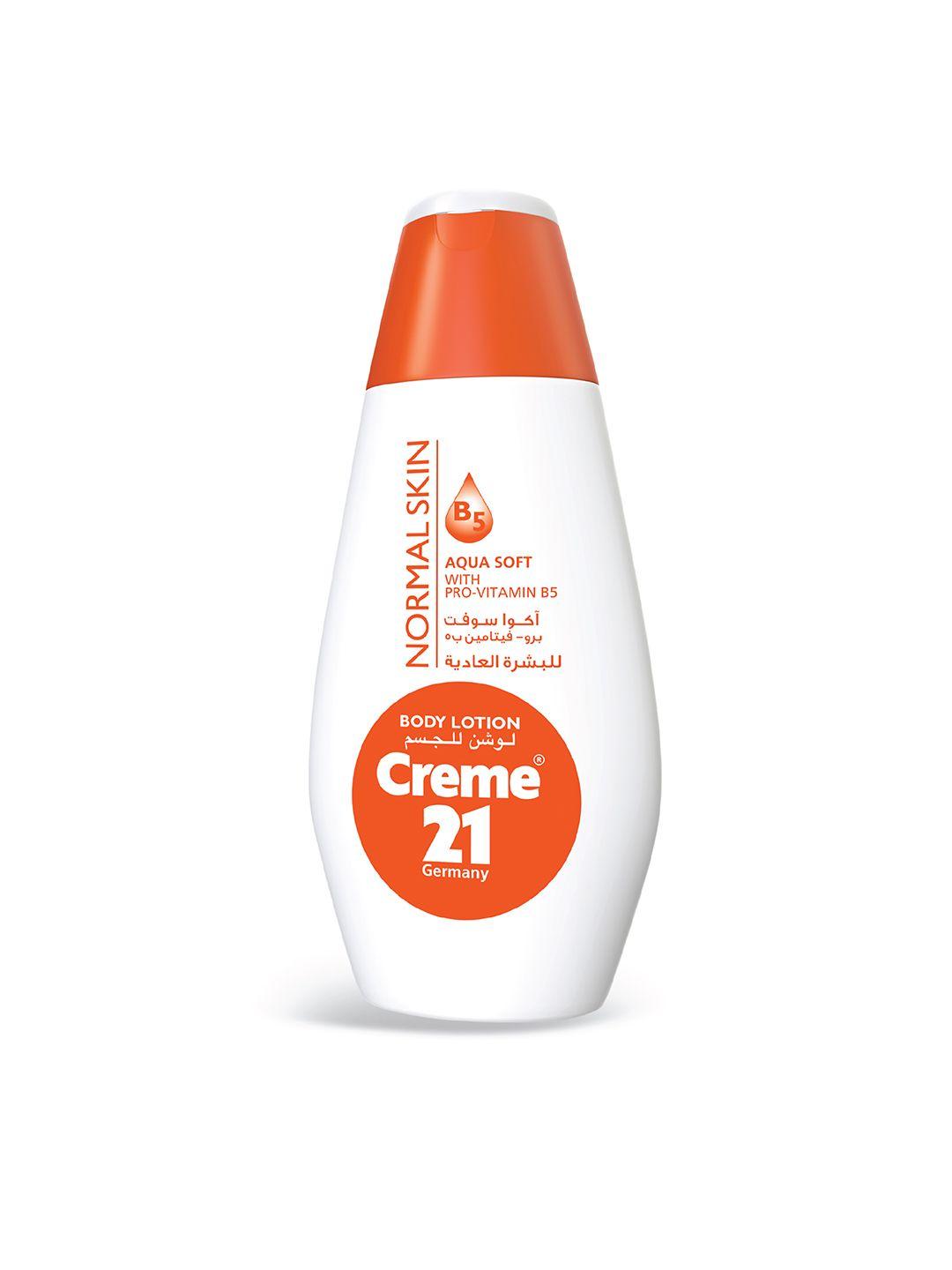 creme 21 aqua soft with pro vitamin b5 & e body lotion - 400 ml