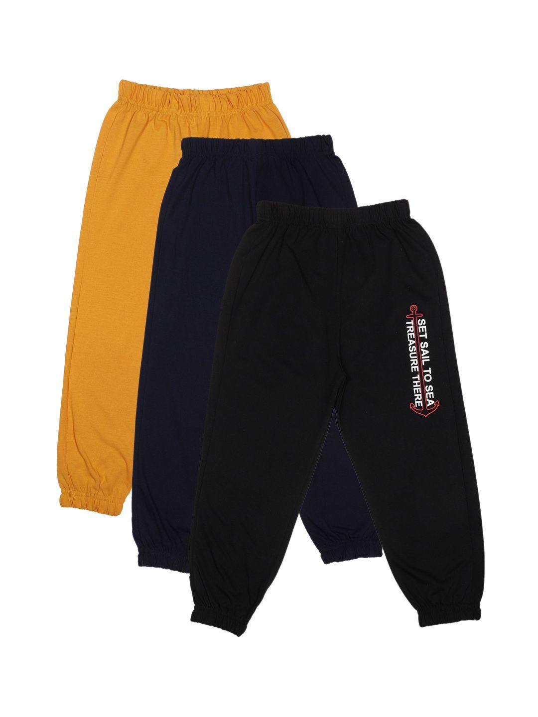 cremlin clothing kids set of 3 solid track pants
