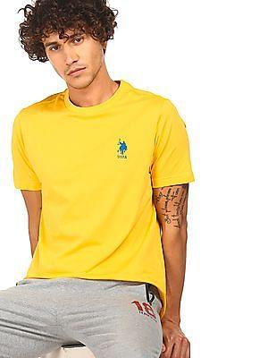 crew neck embroidered logo i633 lounge t-shirt - pack of 1