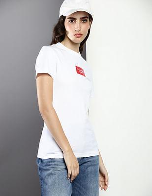 crew neck slim fit organic cotton t-shirt