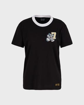 crew-neck 20th anniversary logo edition regular fit t-shirt