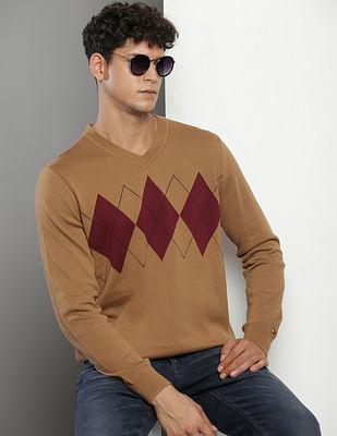 crew neck cotton sweater
