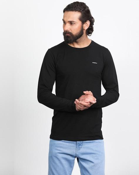 crew neck full sleeves t-shirt