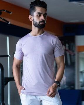 crew-neck gym t-shirt