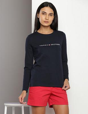 crew neck long sleeve t-shirt