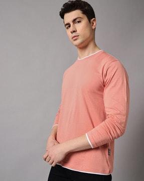 crew-neck regular fit t-shirt