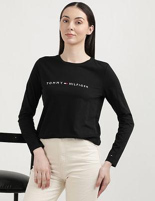 crew neck sherry cotton t-shirt