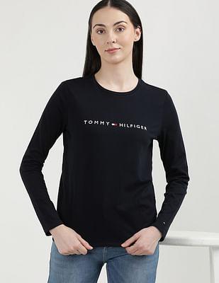 crew neck sherry cotton t-shirt