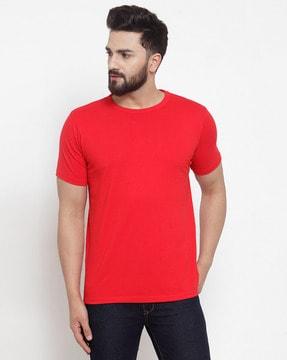 crew neck short sleeves t-shirt