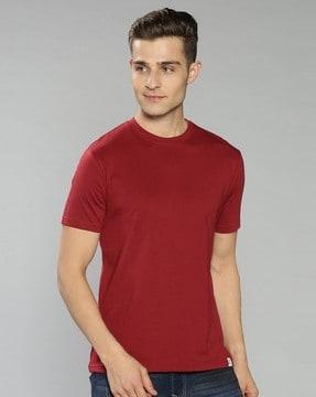 crew-neck short sleeves t-shirt