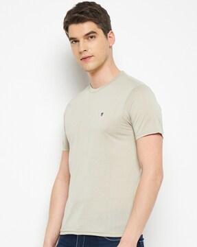 crew-neck short sleeves t-shirt