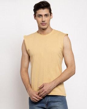 crew-neck slim fit t-shirt