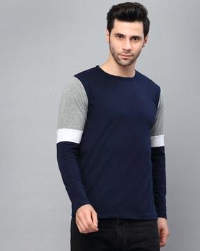 crew-neck slim fit t-shirt