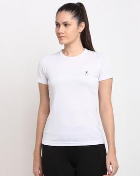 crew-neck slim fit t-shirt