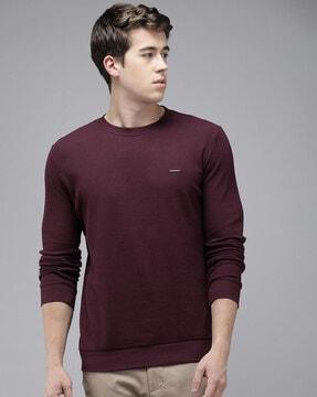 crew neck t-shirt with full sleeves