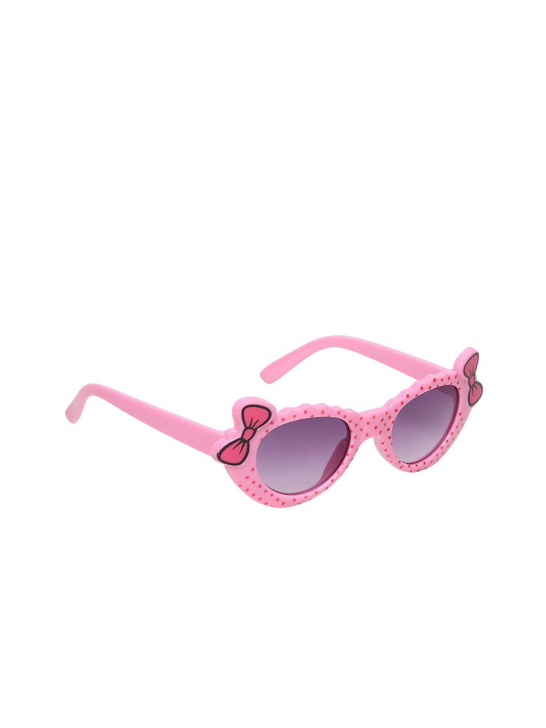 criba unisex grey lens & pink other sunglasses with uv protected lens