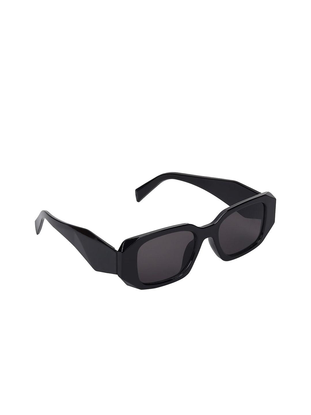 criba unisex rectangle sunglasses with uv protected lens crb_prada_blk