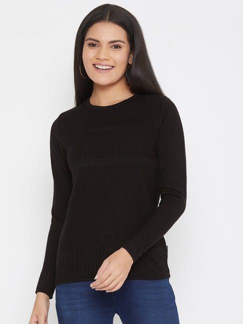 crimsoune club black slim fit sweater