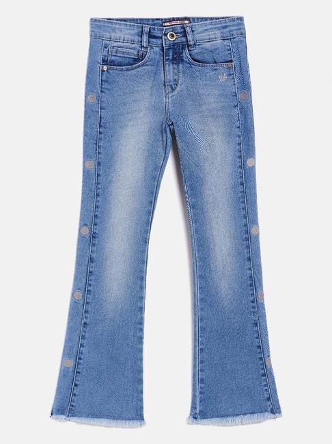 crimsoune club kids denim blue bootcut fit jeans