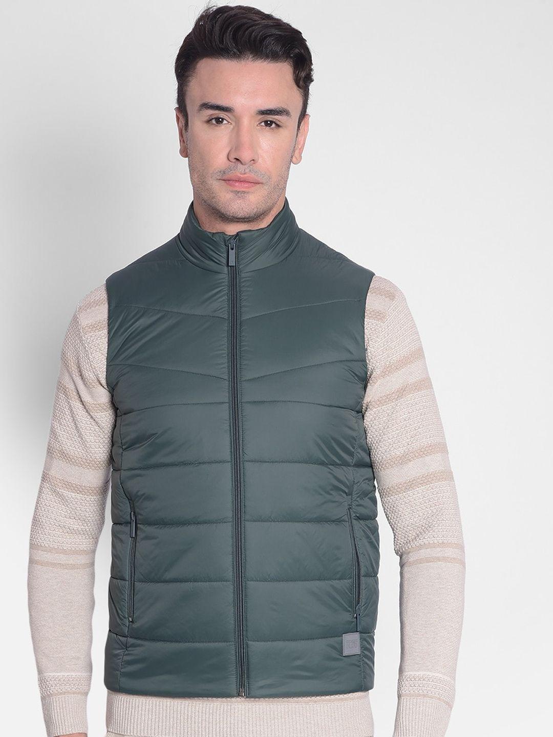 crimsoune club mock collar sleeveless puffer jacket