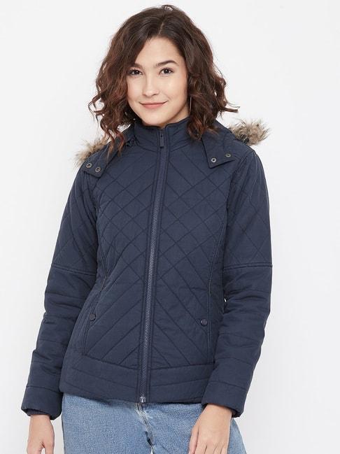 crimsoune club navy quilted jacket