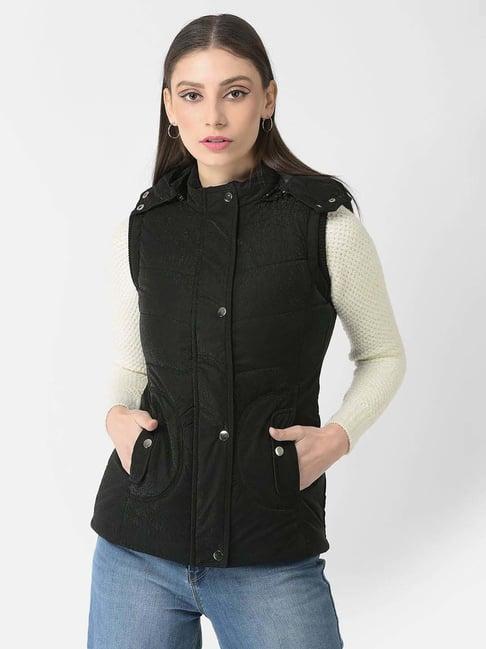 crimsoune club black gilet jacket