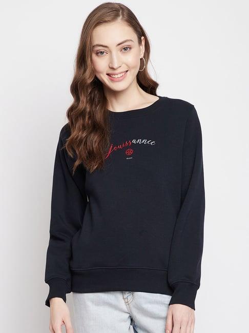 crimsoune club black slim fit sweatshirt