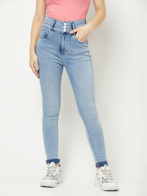 crimsoune club blue high rise jeans