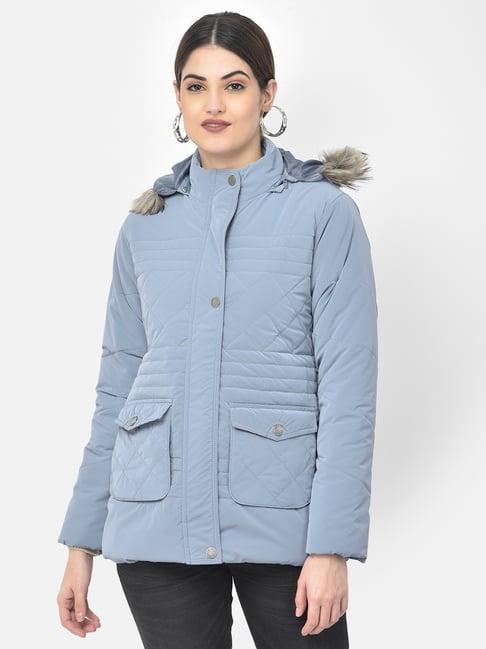 crimsoune club blue quilted jacket