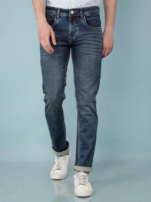 crimsoune club blue slim fit jeans