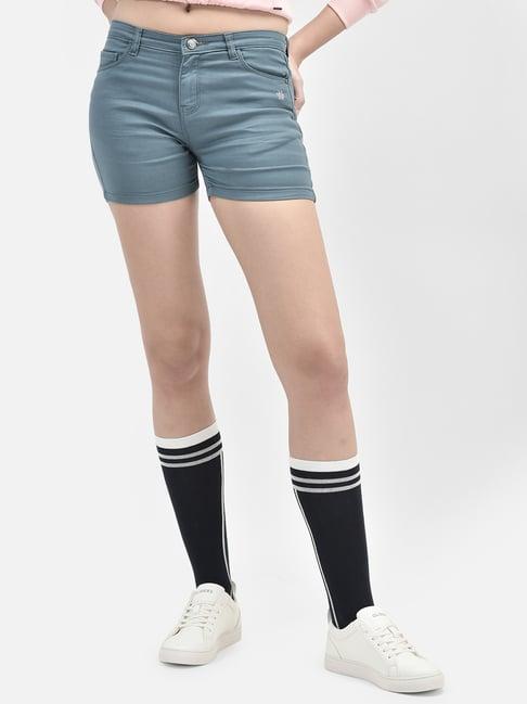 crimsoune club blue slim fit shorts