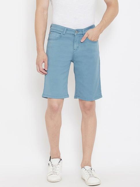 crimsoune club blue slim fit shorts