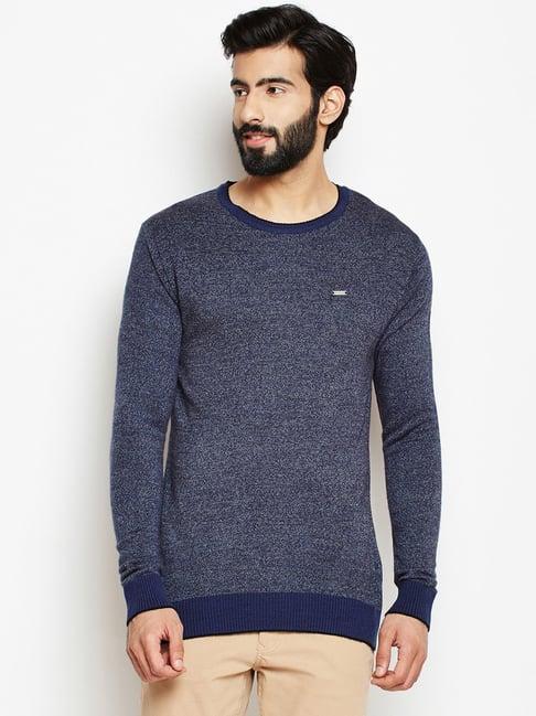 crimsoune club blue slim fit sweater