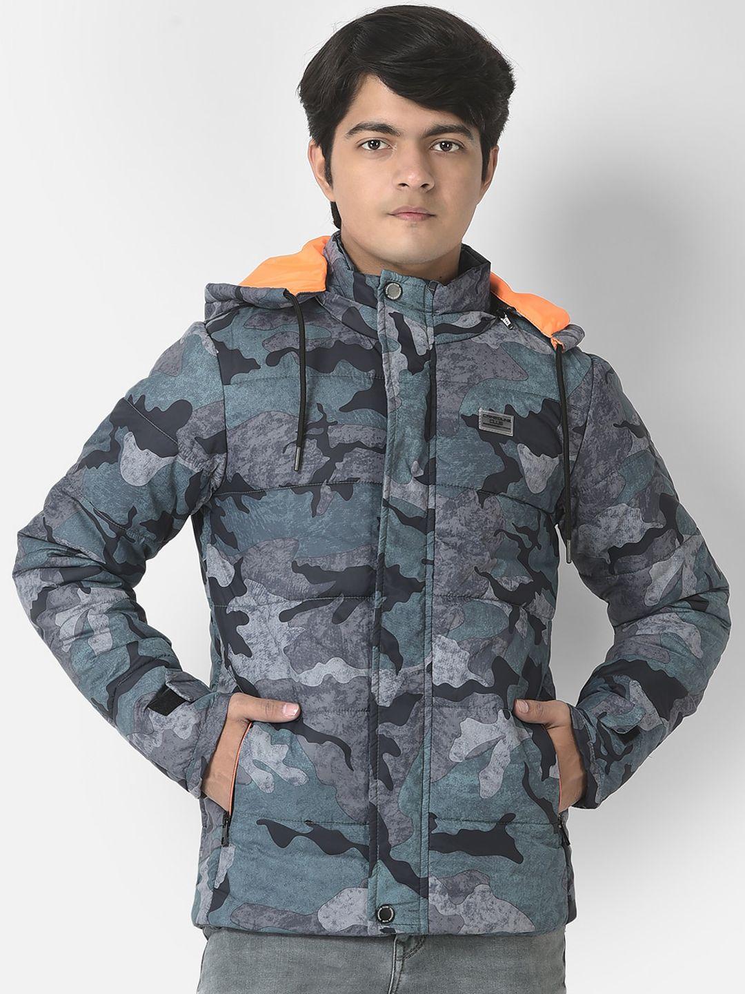 crimsoune club boys camouflage lightweight padded jacket