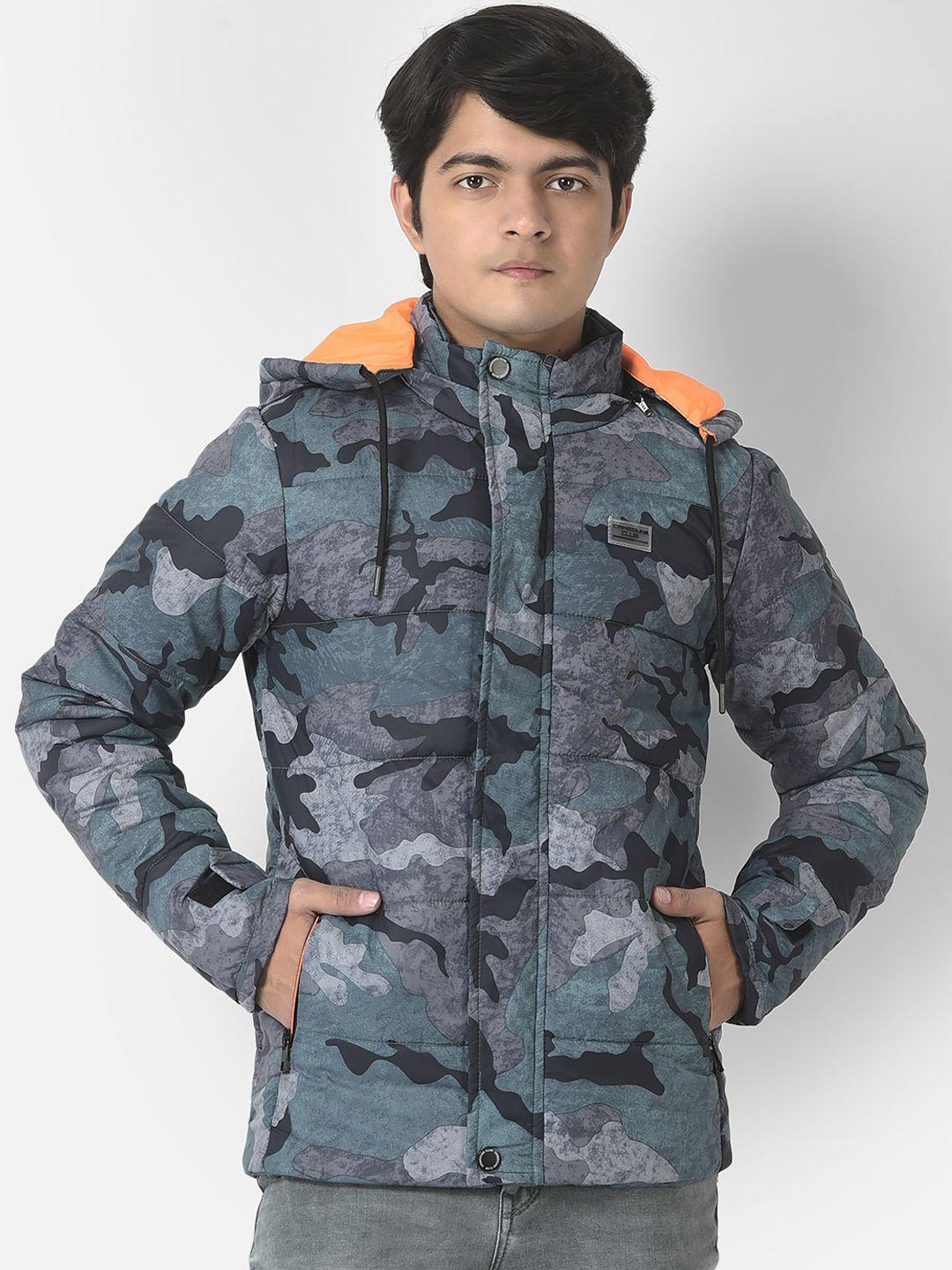 crimsoune club boys camouflage lightweight tailored jacket