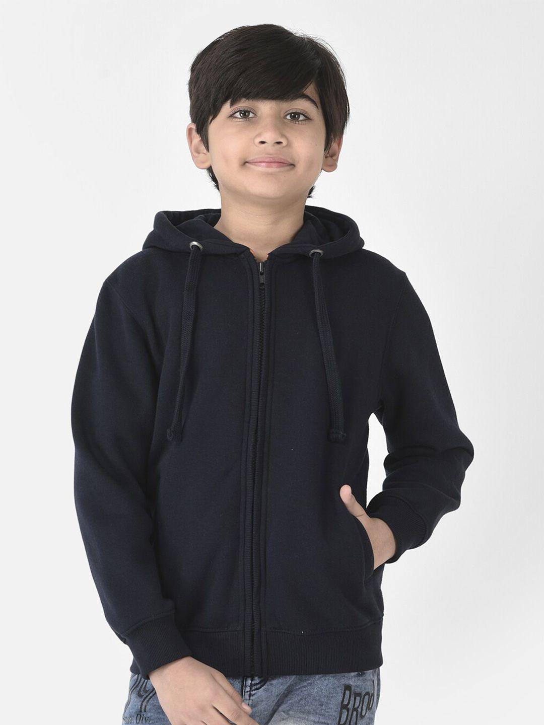 crimsoune club boys hooded cotton sweatshirt