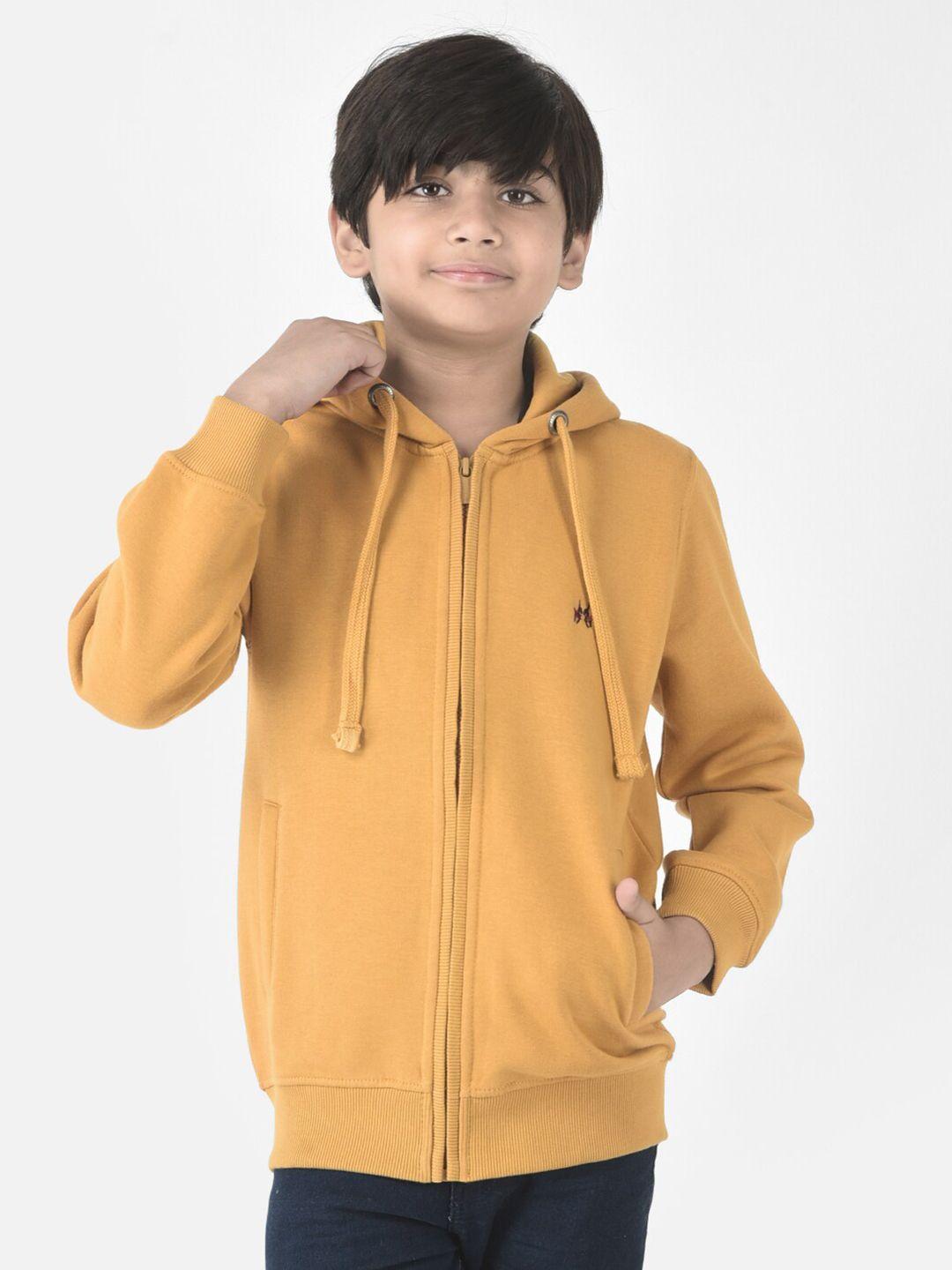 crimsoune club boys hooded cotton sweatshirt