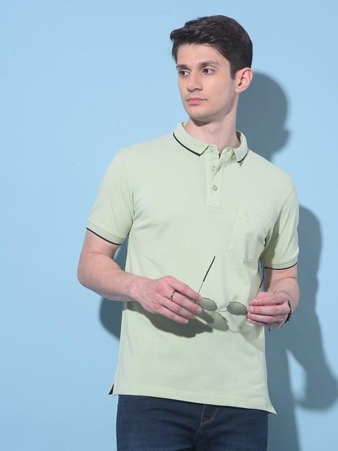 crimsoune club green  slim fit polo t-shirt